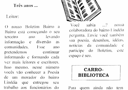Boletim n. 1 – ano 4 – mar/1999