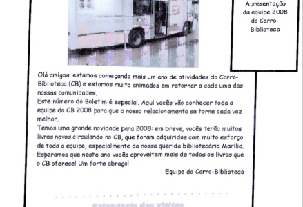 Boletim n. 1 – ano 13 – mar/2008