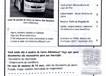 Boletim n. 1 – ano 15 – abr/2010