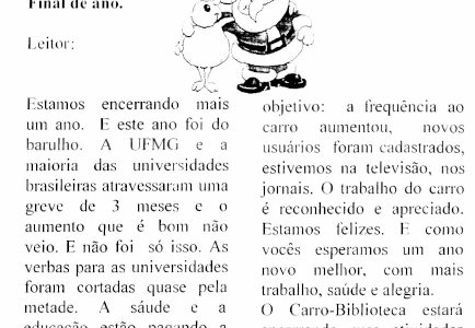 Boletim n. 11 – ano 3 – nov/1998