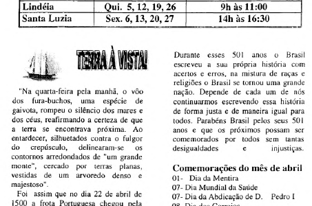 Boletim n. 12 – ano 6 – abr/2001