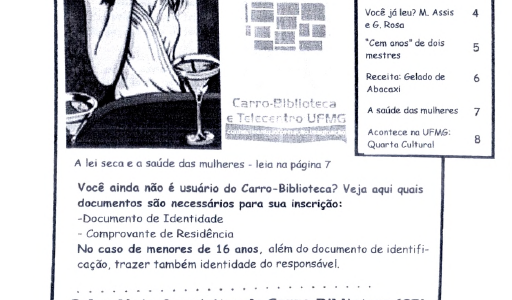 Boletim n. 7- ano 13 – ago/2008 Boletim n. 7- ano 13 – ago/2008