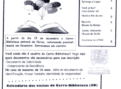 Boletim n. 9 – ano 13 – dez/2008 Boletim n. 9 – ano 13 – dez/2008